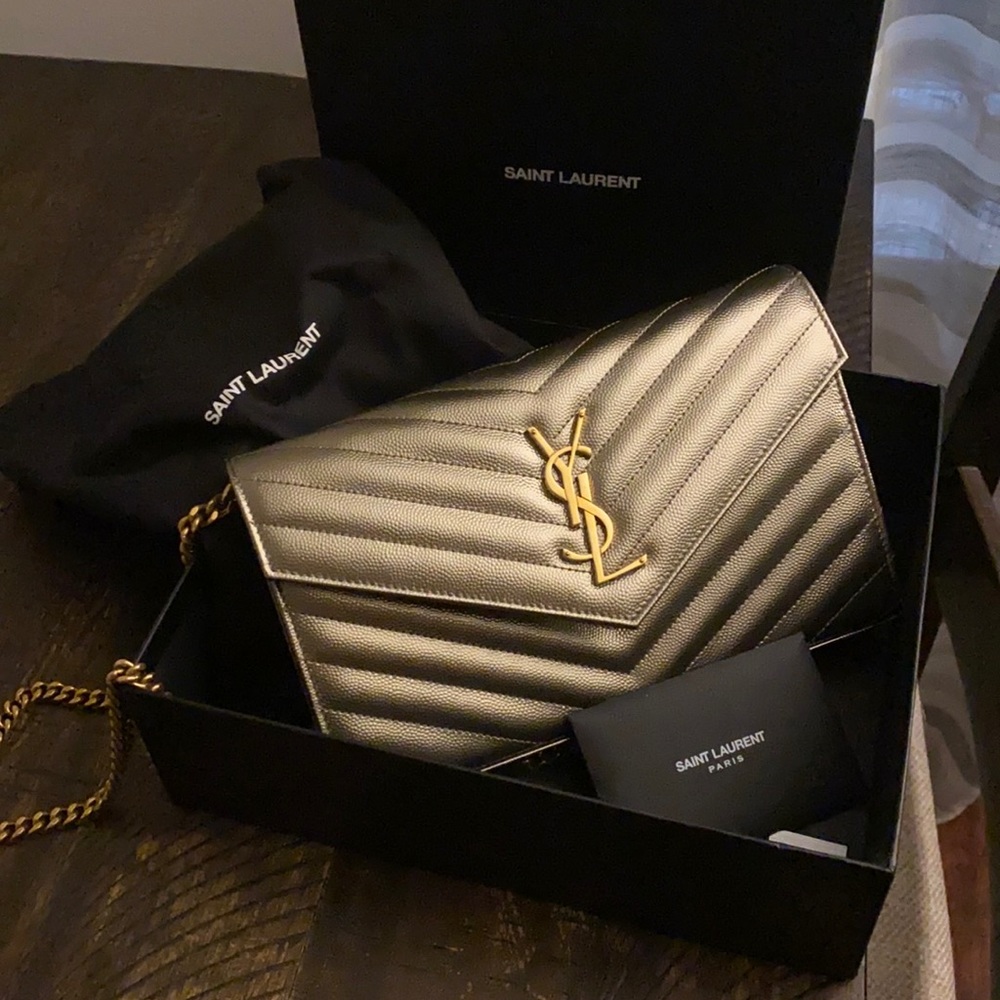 2019 Saint Laurent over the shoulder bag